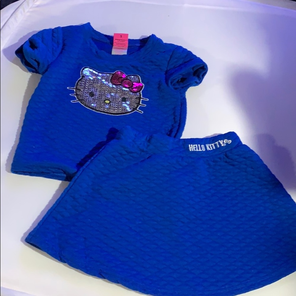 Hello Kitty top and skirt set 6